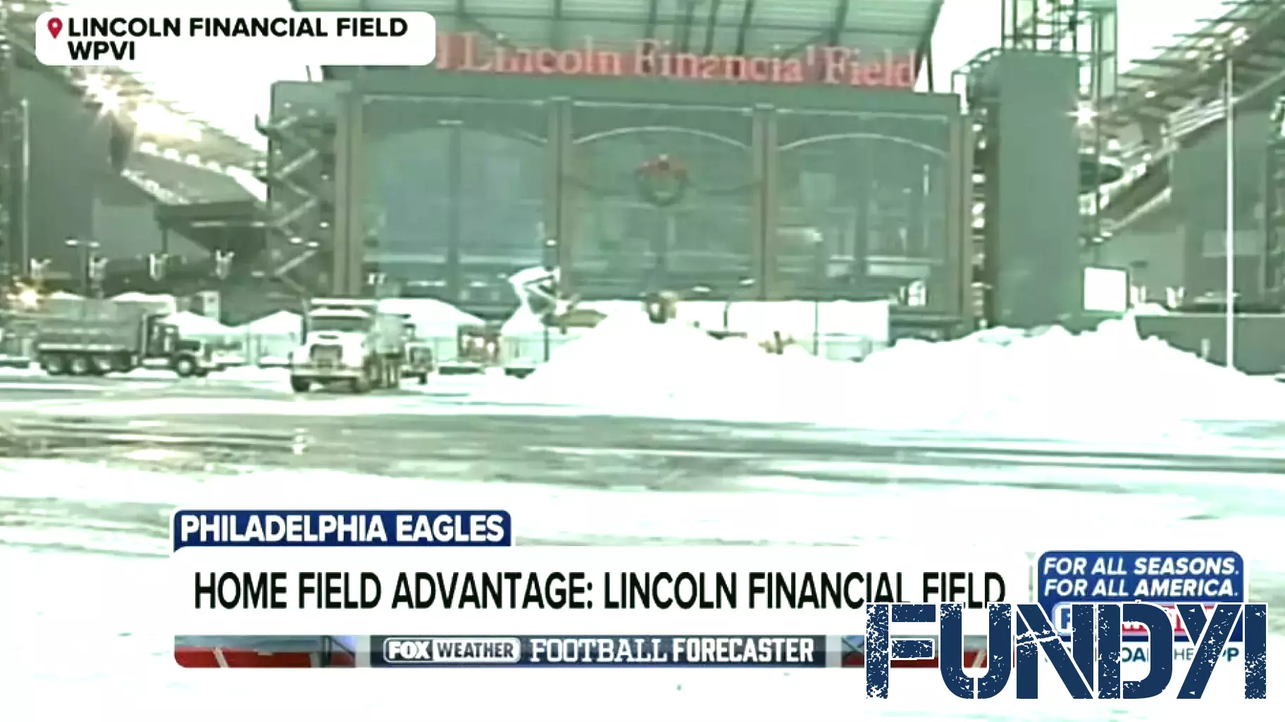 Home Field Advantage: Lincoln Financial Field | Latest Weather Clips