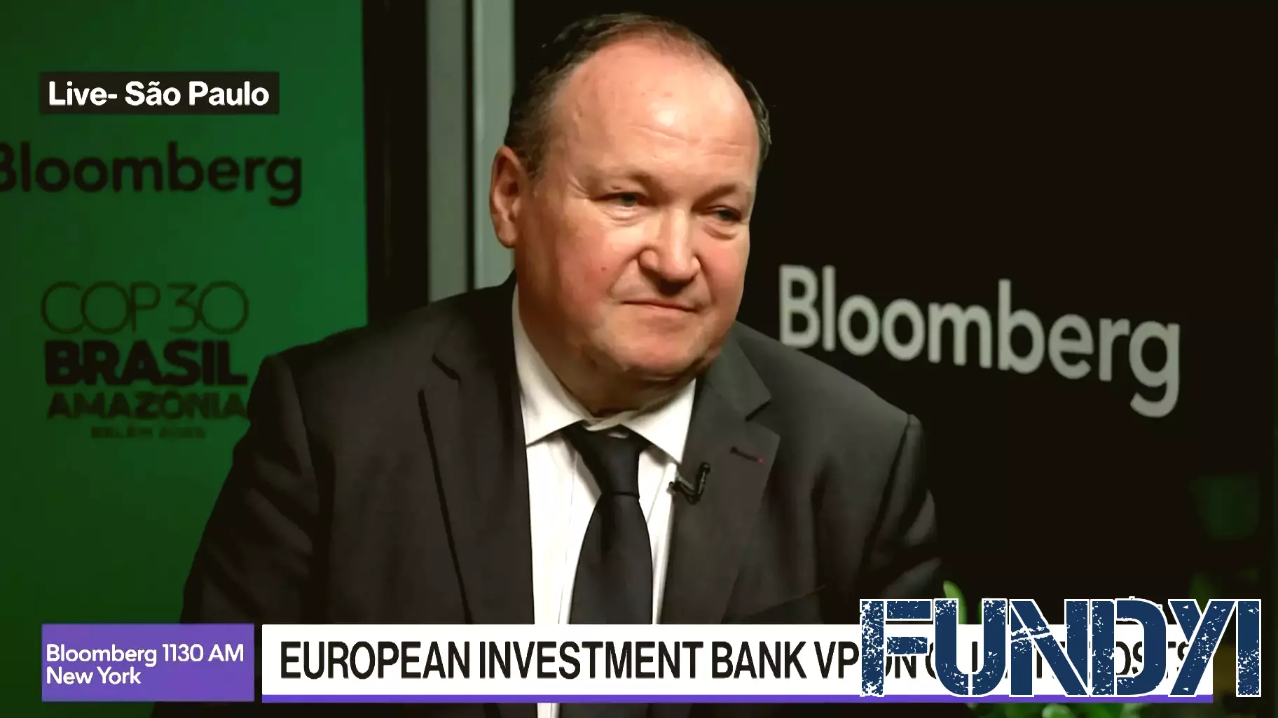 Insights from EIB's Ambroise Fayolle on Climate Finance Ahead of COP30