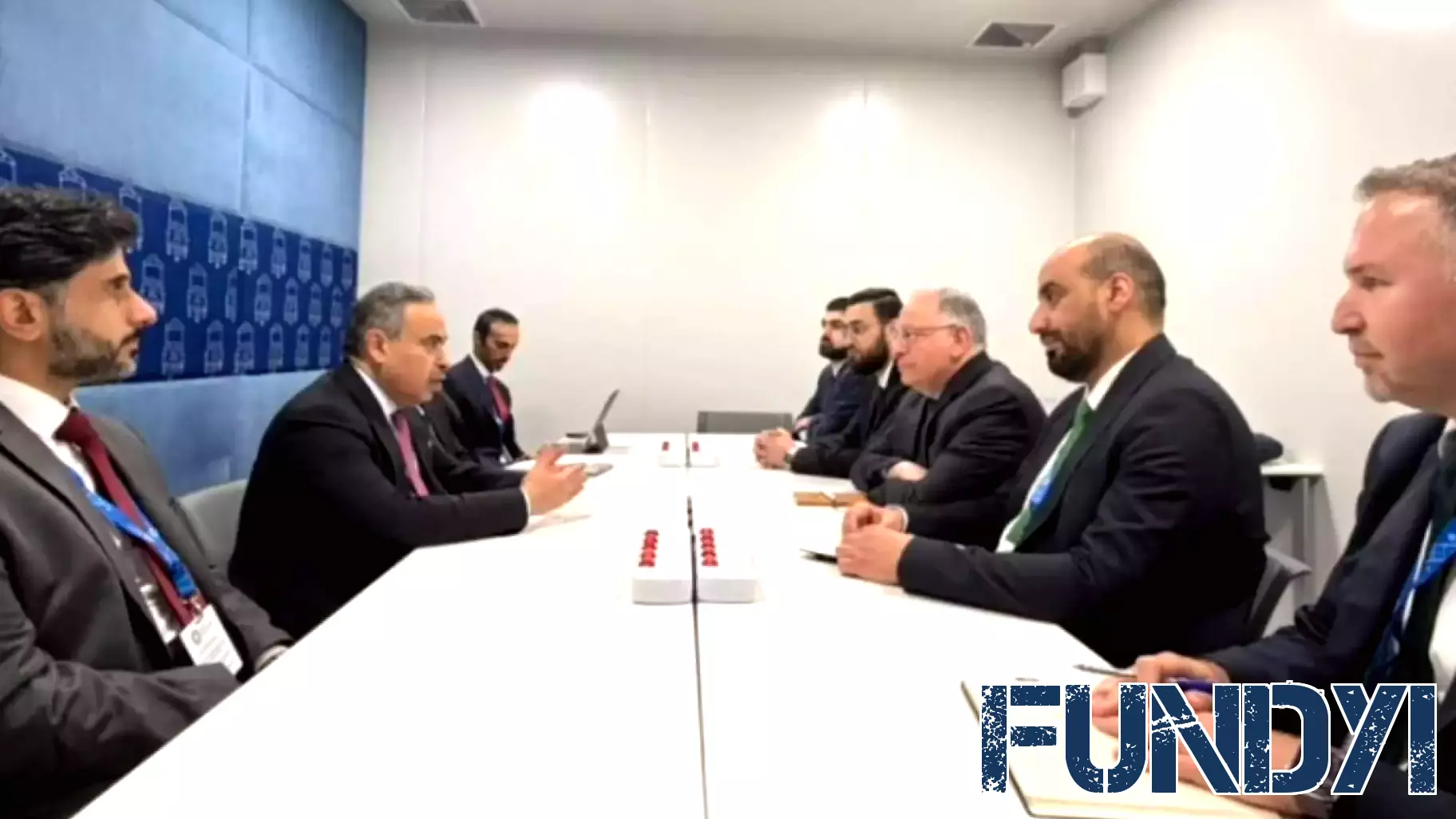 Syrian Finance Minister Meets Qatari and Norwegian Officials on Development